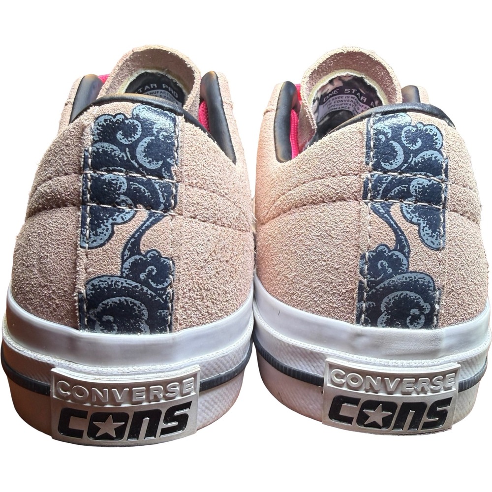 Converse One Star Pro Sage Elsesser Unisex 6.5W 5M Pink Suede Excellent A04135C - Picture 8 of 11